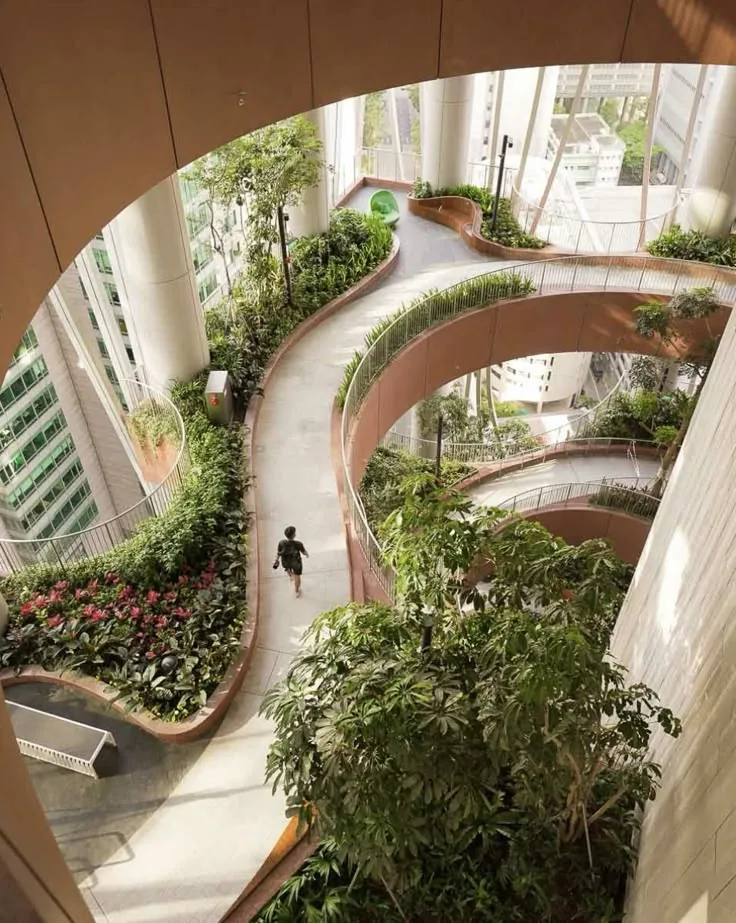 Internal Garden Courtyard