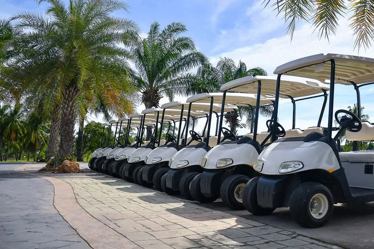 Golf Cart Parking
