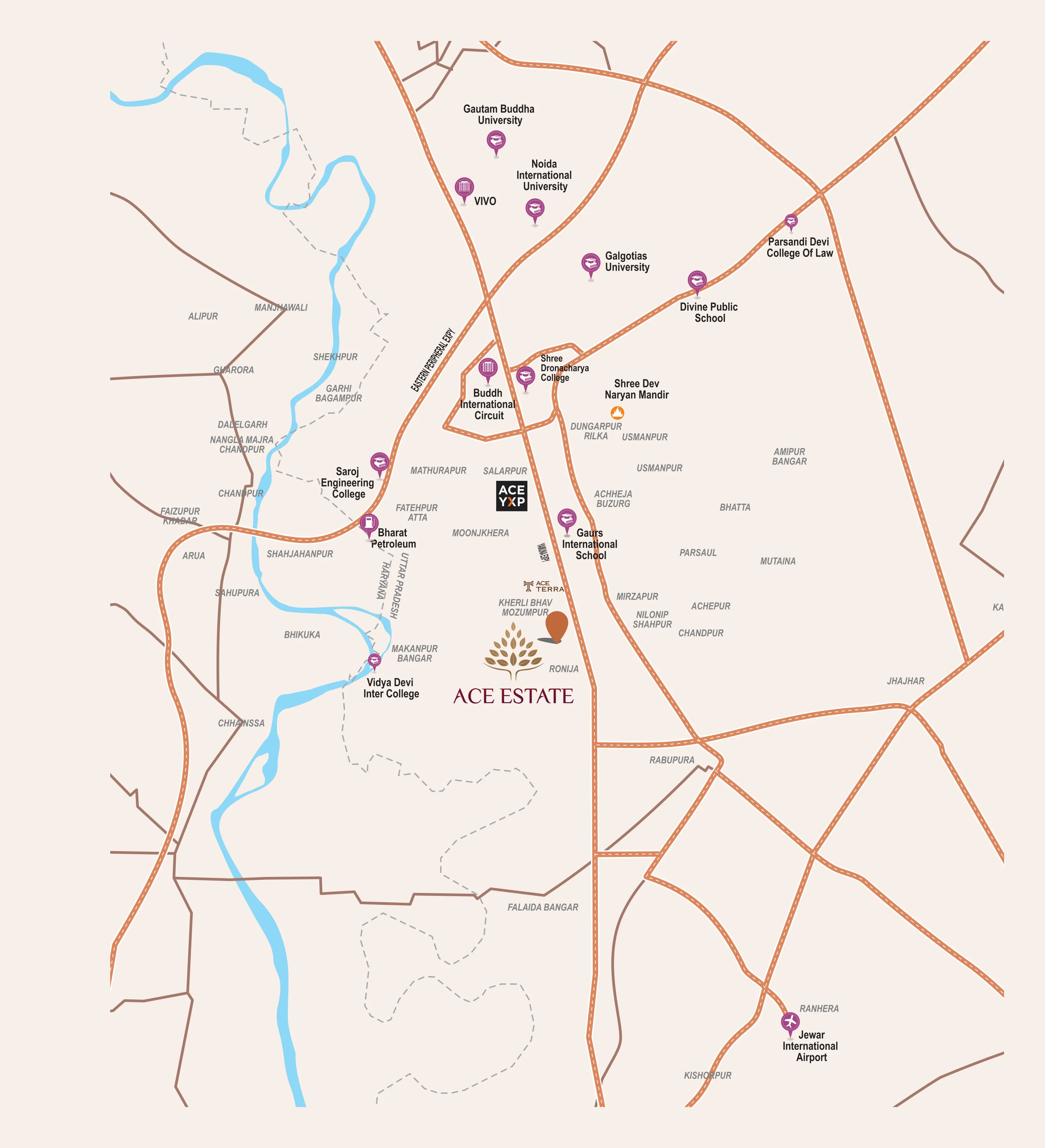 Ace Estate location 1