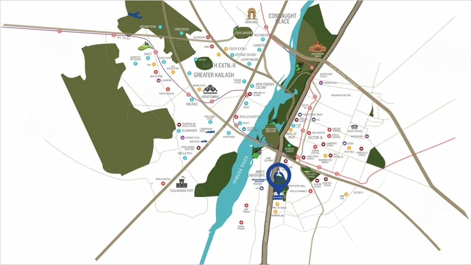 Smartworld Suites Elie Saab location 1